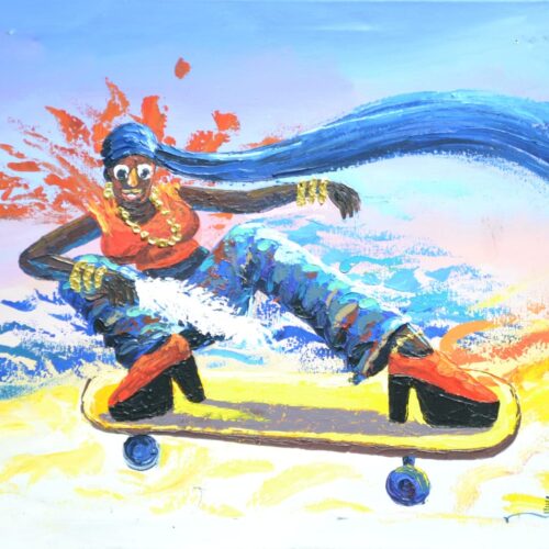 Skating with hills